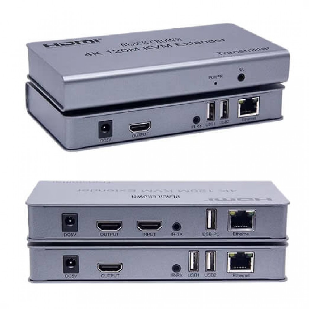 KVM EXTENDER HDMI & USB 120M